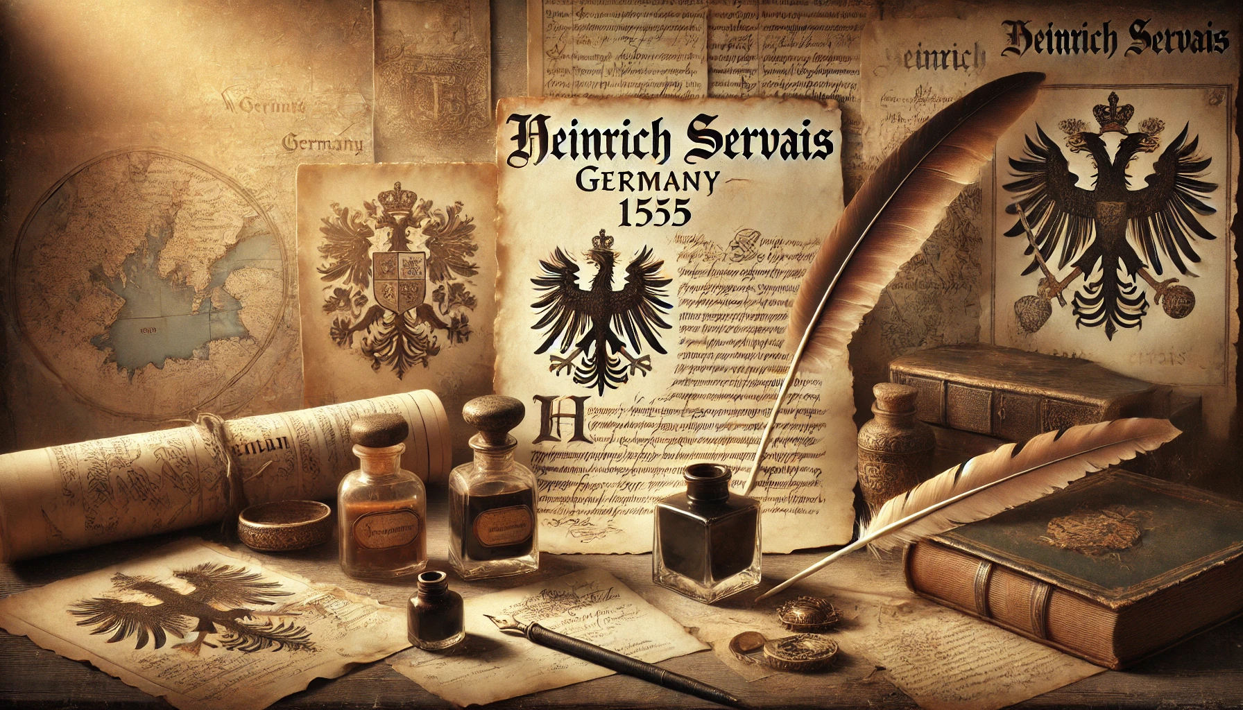 Heinrich Servais Germany 1555 Genealogy