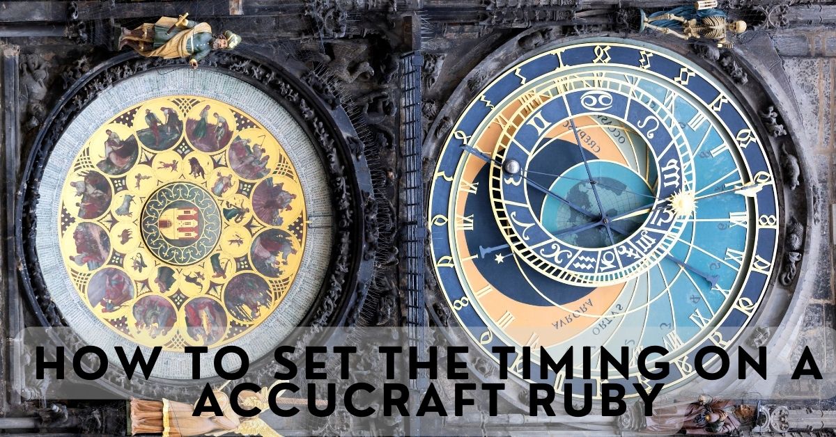 How to Set the Timing on an Accucraft Ruby